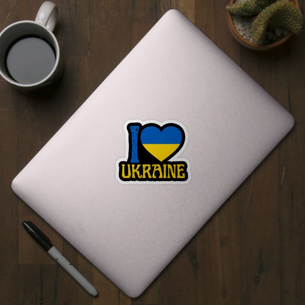 I Love Ukraine by Creatifly Graphic Tees